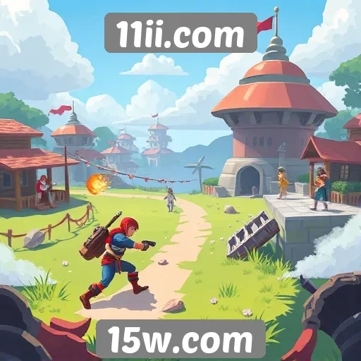 Gameplay destacado em jogos populares no 11ii.com